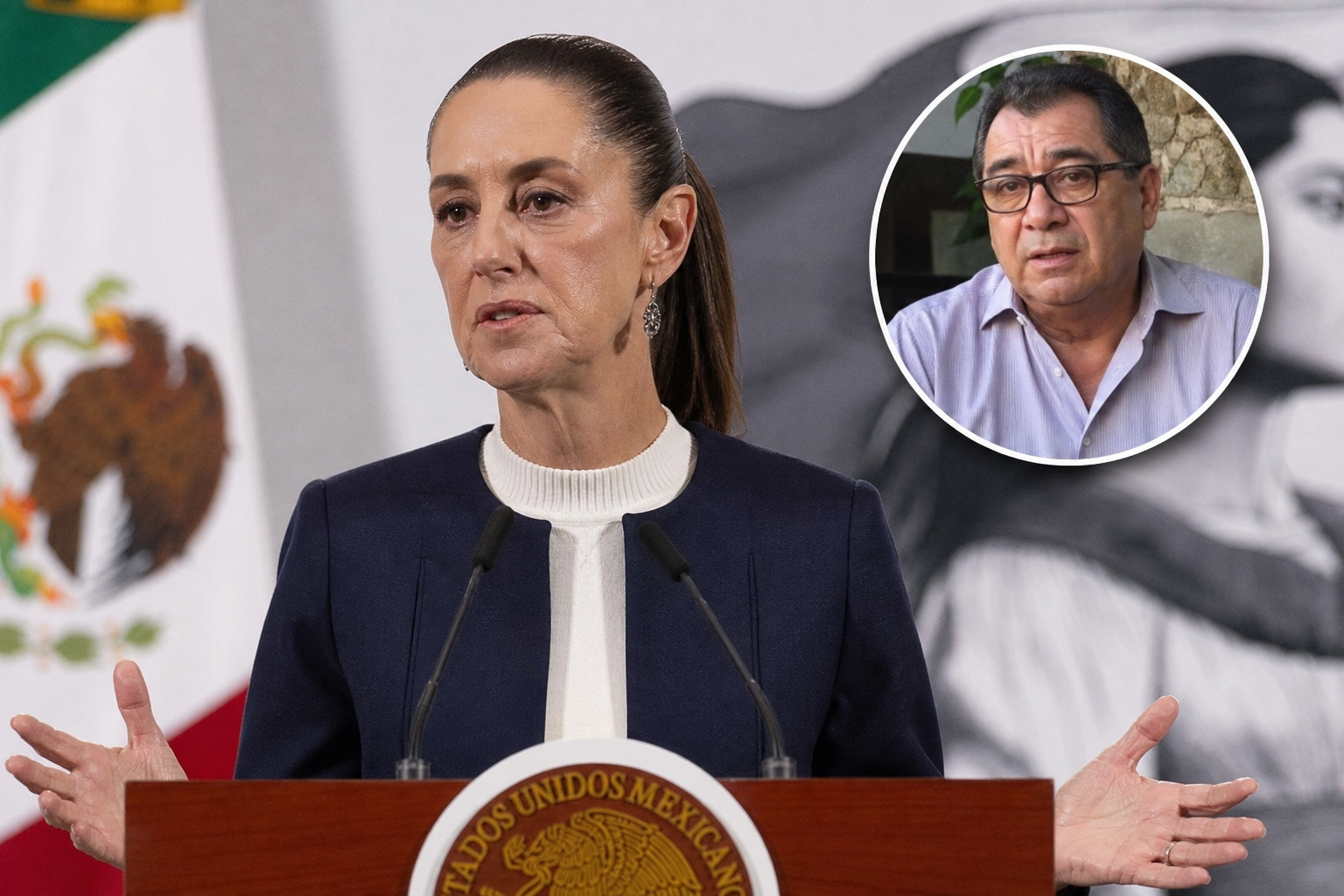 Sheinbaum afirma que Víctor Rodríguez no volverá a ocupar un cargo en el gobierno tras denuncia por violencia